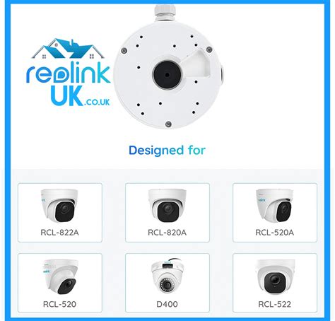 reolink dome camera junction box|reolink camera box installation.